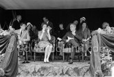 Prince Rainier and Princess Grace are waiting for the start of the Monaco Grand Prix 1962. - Photo by Edward Quinn