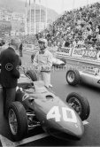 Willy Mairesse ("Kamikaze Willy" or "Wild Willy"), (40) Ferrari 156. Monaco Grand Prix 1962. - Photo by Edward Quinn