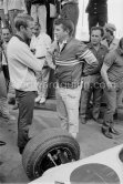 Steve McQueen and Ronnie Bucknum, (19) Honda RA272. Monaco Grand Prix 1965. - Photo by Edward Quinn