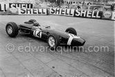 Jo Siffert, (14) Brabham BT11 BRM. Monaco Grand Prix 1965. - Photo by Edward Quinn