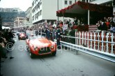 Piero Taruffi drives a Ferrari 625 TF Vignale in the parade of the Club des Anciens Pilotes de Grand Prix, now Grand Prix Drivers Club GPDC. Monaco Grand Prix 1965. - Photo by Edward Quinn