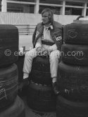 James Hunt. Monaco Grand Prix 1978. - Photo by Edward Quinn