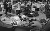 Ricardo Patrese, (35) Arrows FA1, Héctor Rebaque, (25) Lotus 78. Monaco Grand Prix 1978. - Photo by Edward Quinn