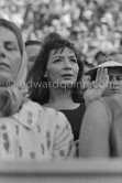 Juliette Gréco at a bullfight, Arles 1960. - Photo by Edward Quinn