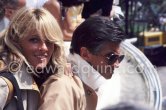 George Hamilton and Jerry Hall. Cannes Film Festival 1979. - Photo by Edward Quinn