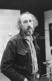 Richard Hamilton, "Inventor of Pop Art" at his studio. London 1977. - Photo by Edward Quinn