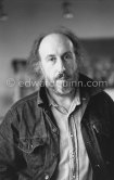 Richard Hamilton, "Inventor of Pop Art" at his studio. London 1977. - Photo by Edward Quinn