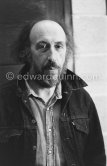 Richard Hamilton, "Inventor of Pop Art" at his studio. London 1977. - Photo by Edward Quinn