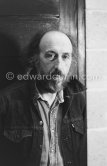 Richard Hamilton, "Inventor of Pop Art" at his studio. London 1977. - Photo by Edward Quinn