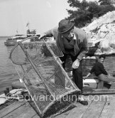 Danny Kaye, Cannes Film Festival 1955. - Photo by Edward Quinn
