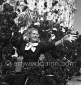 Grace Kelly at the battle of flowers. Cannes Film Festival. Cannes 1955. - Photo by Edward Quinn