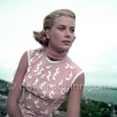 Grace Kelly during filming of "To Catch a Thief" 1954. - Photo by Edward Quinn