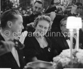Margaret Kelly, mother of Grace Kelly. "Bal de la Rose" ("Bal du Printemps"), Monte Carlo 1957. - Photo by Edward Quinn