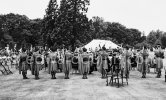 Visit of President Kennedy to Ireland. Garden party at Aras an Uchtarain, the official residence and principal workplace of the President of Ireland. It is located off Chesterfield Avenue in the Phoenix Park. Dublin 27.6.1963. - Photo by Edward Quinn