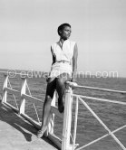 Eartha Kitt. Monaco 1956. - Photo by Edward Quinn