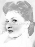 First photos of Gina Lollobrigida. Cannes Film Festival 1952. - Photo by Edward Quinn