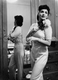 First photos of Gina Lollobrigida. Cannes Film Festival 1952. - Photo by Edward Quinn