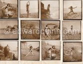 Laura Lord, "Miss House Surgeon", "Miss Internat". Contact prints. Photos from original negatives available. - Photo by Edward Quinn