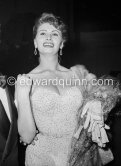Sophia Loren, Cannes Film Festival 1954. - Photo by Edward Quinn