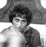 Sophia Loren at the peak of her success at the Cannes Film Festival 1958. - Photo by Edward Quinn