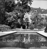 Casa del Mare. Villa of Silvana Mangano and Dino de Laurentiis. Roquebrune Cap Martin 1955. - Photo by Edward Quinn