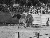 Bullfighter Pepe Luis Luis Marca. Local Corrida in honor of Picasso. Vallauris 1954. A bullfight Picasso attended (see "Picasso"). - Photo by Edward Quinn
