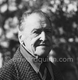 Somerset Maugham at his Villa Mauresque. Saint-Jean-Cap-Ferrat 1962. - Photo by Edward Quinn