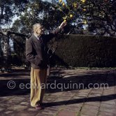 Somerset Maugham lived at his Villa Mauresque in Saint-Jean-Cap-Ferrat. He bought the property in 1926 from a bishop and created one of the most beautiful artistic gardens in the world. Saint-Jean-Cap-Ferrat 1962. - Photo by Edward Quinn