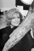 Melina Mercouri. During filming of TV documentary "Melina Mercouri's Greece",  directed by Cliff Owen. Athens 1965. - Photo by Edward Quinn