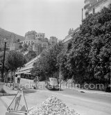 Monaco 1953. Car: Aristotle Onassis' 1952 Bentley R-Type Continental, #BC25A, 2-Door Fastback Saloon by H.J.Mulliner. Detailed info on this car by expert Klaus-Josef Rossfeldt see About/Additional Infos. - Photo by Edward Quinn
