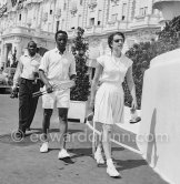 Edward Butesa II, King of Buganda. He was the thirty-fifth Kabaka of Buganda and the first President of Uganda. Cannes 1955. - Photo by Edward Quinn