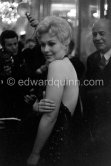 Kim Novak at Cannes in 1956, the year she was voted American number one box-ofﬁce star and Queen of the Cannes Film Festival. - Photo by Edward Quinn