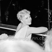 Kim Novak had been the queen of the Cannes Film Festival in 1956. She came again in 1959 as her film "In the Middle of the Night" was presented. Cary Grant had been separated from his third wife, the actress Betsy Drake, since 1958. The romance between Grant and Kim Novak was one of the highlights of the 1959 Festival. - Photo by Edward Quinn