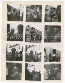 Contact prints Pablo Picasso at Vallauris 1951, collage by Edward Quinn. - Photo by Edward Quinn