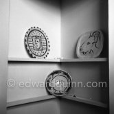 Ceramic exposition Vallauris 1952. - Photo by Edward Quinn