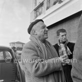 Picasso and Paulo. Vallauris 1953. - Photo by Edward Quinn