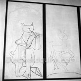 Musée Pablo Picasso Antibes, 10.1953. - Photo by Edward Quinn