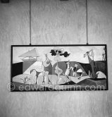 Musée Pablo Picasso Antibes, 10.1953. - Photo by Edward Quinn