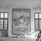 Musée Pablo Picasso Antibes, 10.1953. - Photo by Edward Quinn