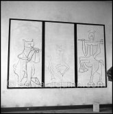 Musée Pablo Picasso Antibes, 10.1953. - Photo by Edward Quinn