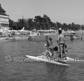 Pablo Picasso, Paulo. Golfe-Juan 1954. - Photo by Edward Quinn