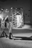 "Le mystère Picasso", Nice, Studios de la Victorine 1955. - Photo by Edward Quinn