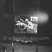 "Le mystère Picasso", Nice, Studios de la Victorine 1955. - Photo by Edward Quinn