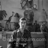 Photo of Edward Quinn by Picasso. La Californie, Cannes 1956. - Photo by Edward Quinn