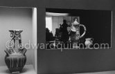 Ceramic exposition Vallauris 1957. - Photo by Edward Quinn