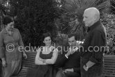 Picasso, Jacqueline, Dominguin, Lucia Bosè. Cannes 1959. - Photo by Edward Quinn