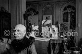 Pablo Picasso at La Californie, Cannes 1959. - Photo by Edward Quinn
