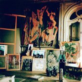 A studio at La Californie, Cannes 8.9.1960. - Photo by Edward Quinn