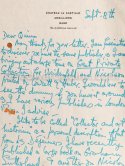 Letter (1/2) of Douglas Cooper to Edward Quinn. 8 Sept 1960, Chateau de Castille, Uzès. - Photo by Edward Quinn