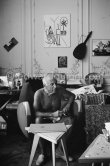 Pablo Picasso at La Californie, Cannes 1961. - Photo by Edward Quinn